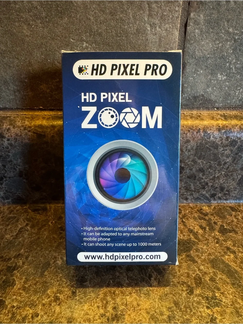 HD Pixel Pro Telephoto Zoom Lens - Black